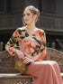 BAJU KURUNG MODEN LORENA (BRICK ORANGE)